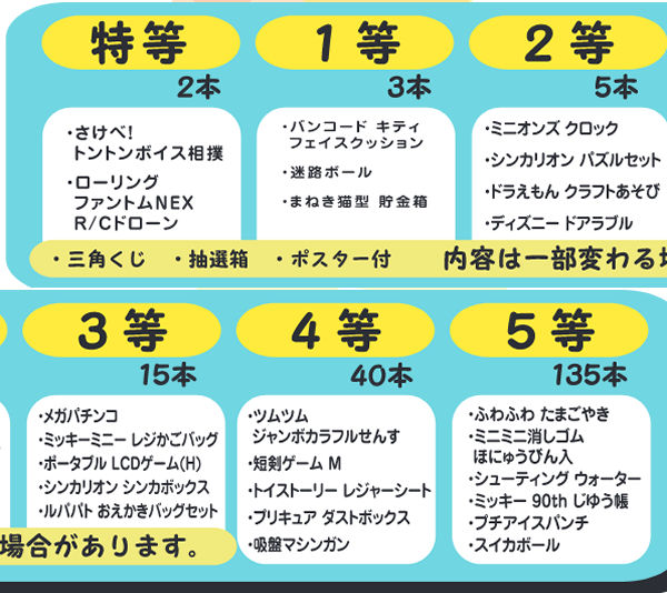 厳選玩具抽選会 200人用～景品セット・プレゼントセット・抽選会キット